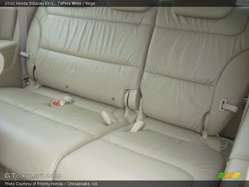Taffeta White / Beige 2010 Honda Odyssey EX-L