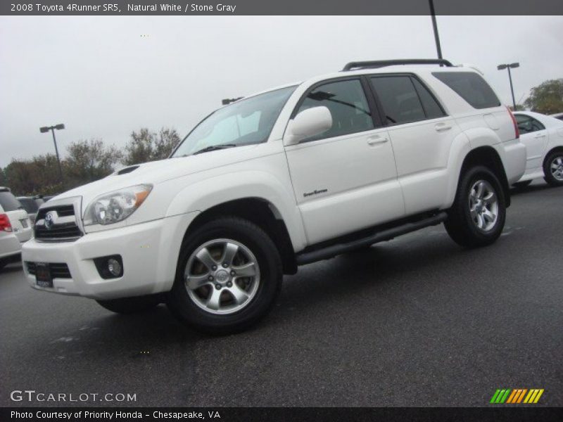 Natural White / Stone Gray 2008 Toyota 4Runner SR5