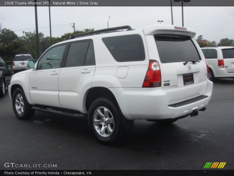 Natural White / Stone Gray 2008 Toyota 4Runner SR5