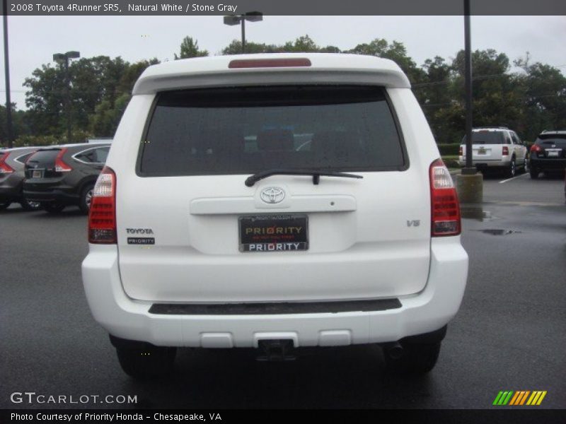 Natural White / Stone Gray 2008 Toyota 4Runner SR5