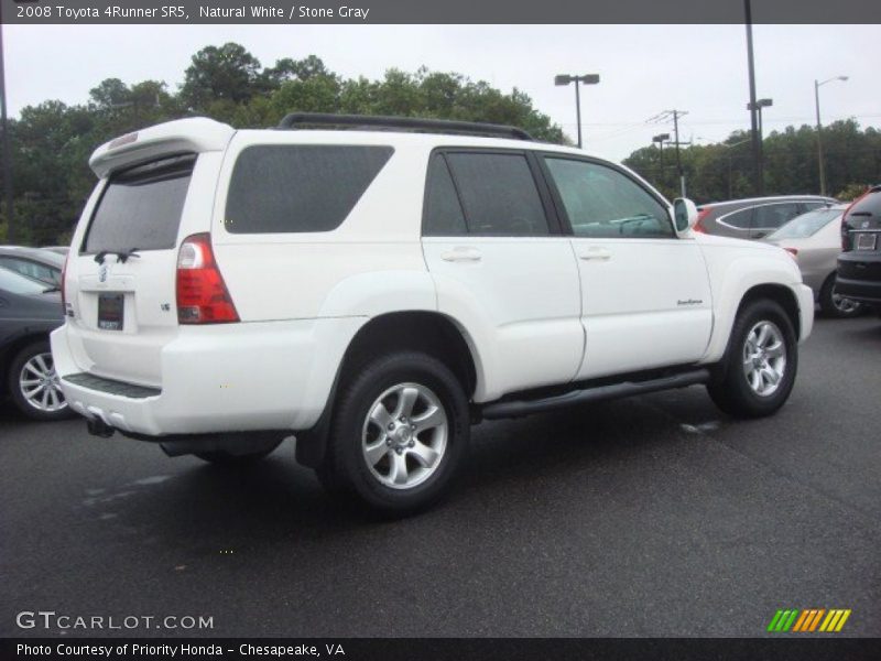Natural White / Stone Gray 2008 Toyota 4Runner SR5