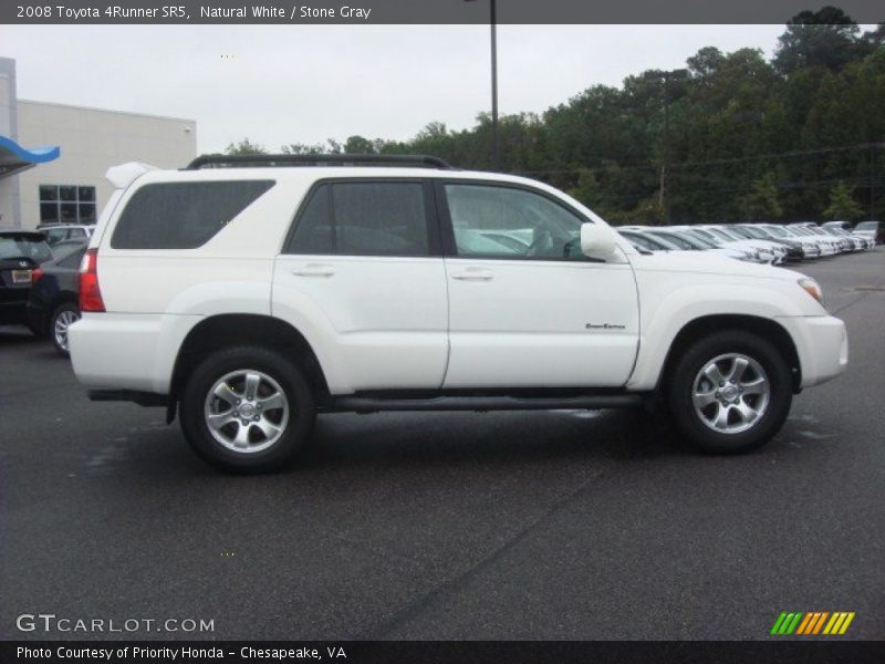 Natural White / Stone Gray 2008 Toyota 4Runner SR5