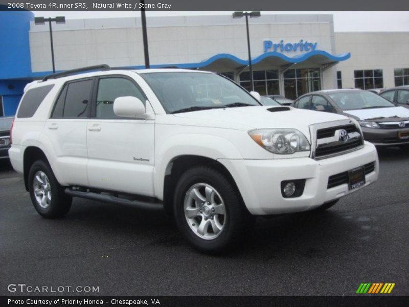 Natural White / Stone Gray 2008 Toyota 4Runner SR5