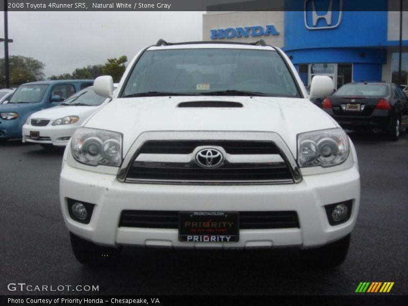 Natural White / Stone Gray 2008 Toyota 4Runner SR5