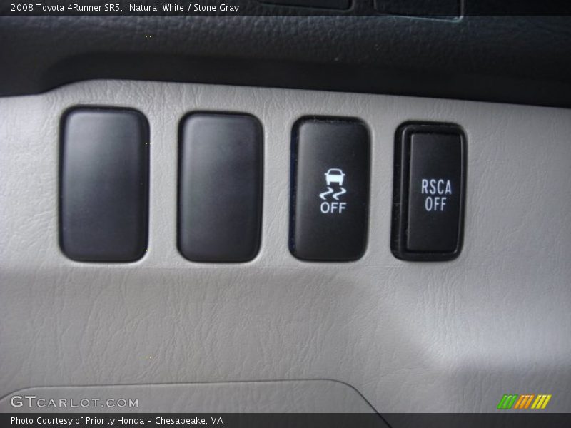 Natural White / Stone Gray 2008 Toyota 4Runner SR5