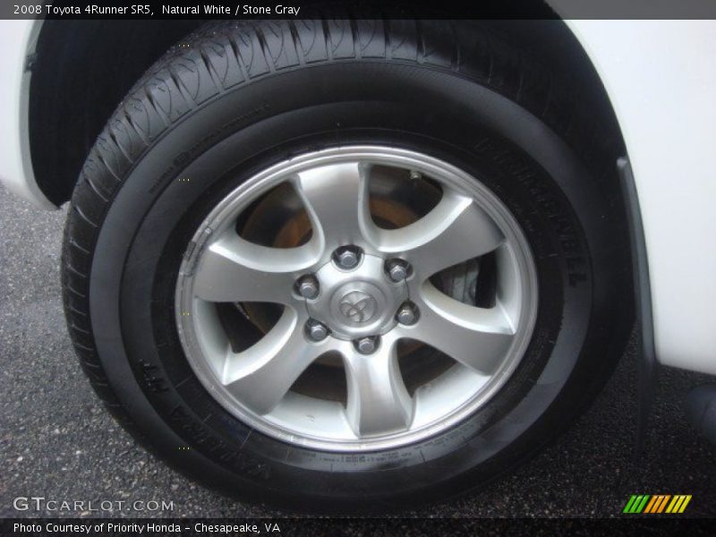 Natural White / Stone Gray 2008 Toyota 4Runner SR5