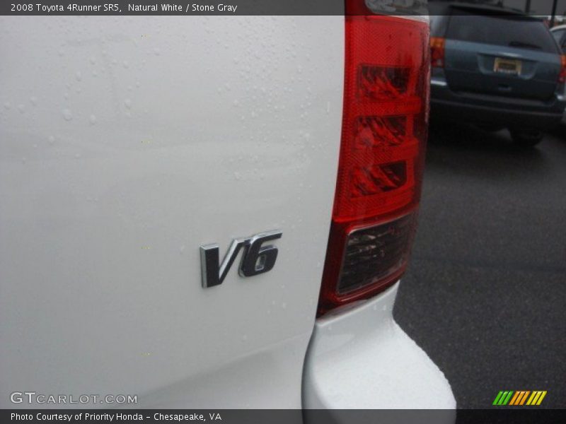 Natural White / Stone Gray 2008 Toyota 4Runner SR5