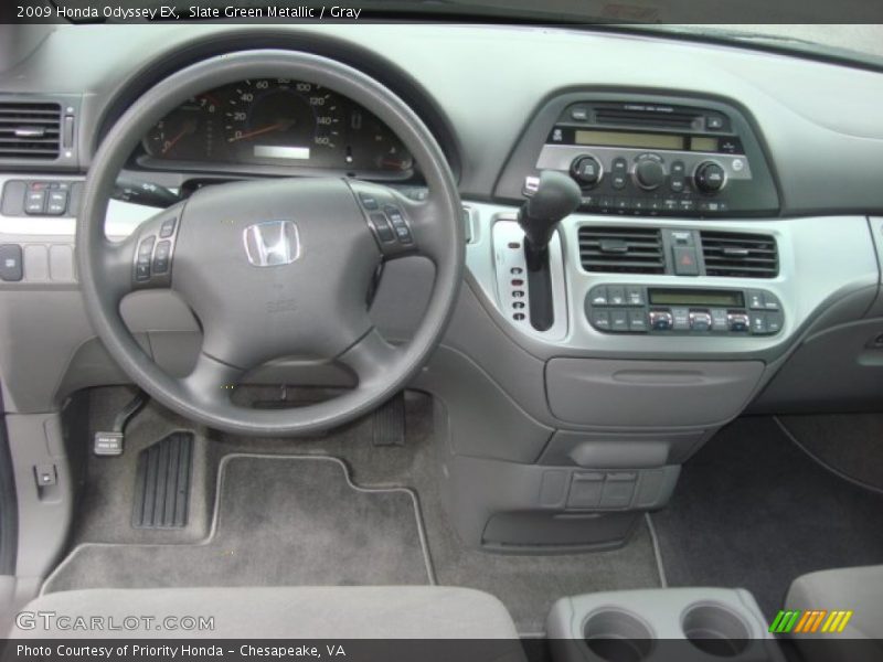 Dashboard of 2009 Odyssey EX