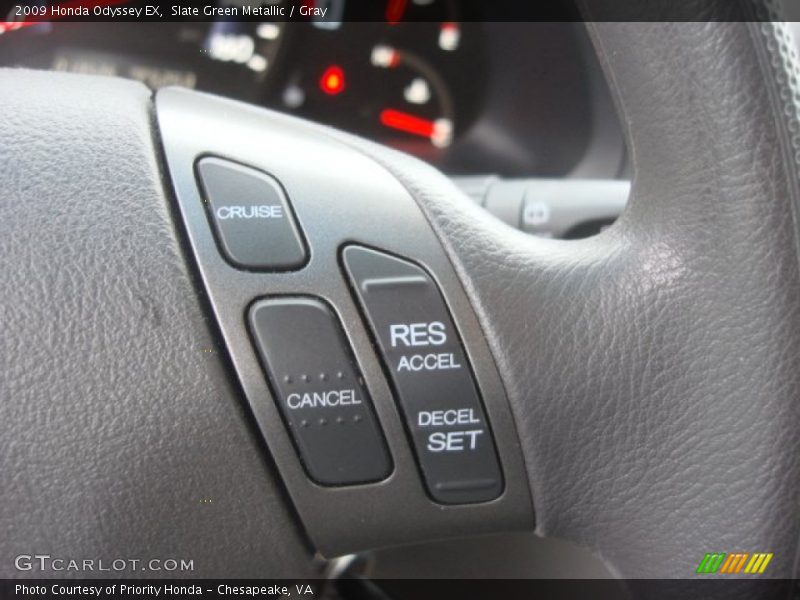 Controls of 2009 Odyssey EX