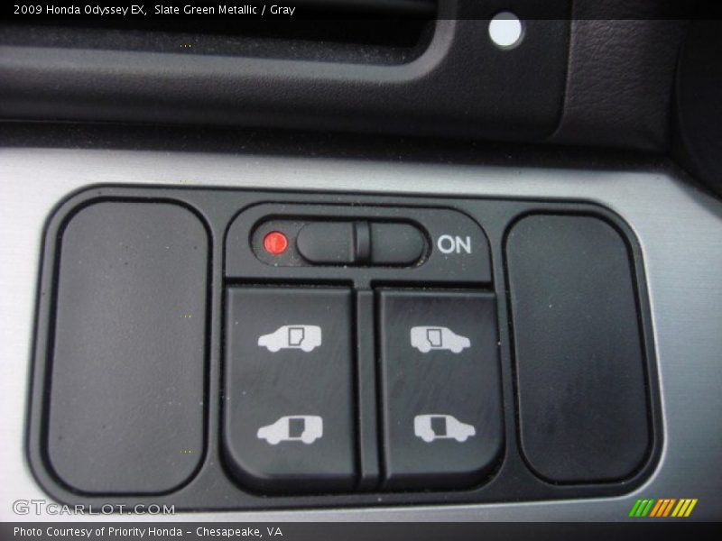 Controls of 2009 Odyssey EX