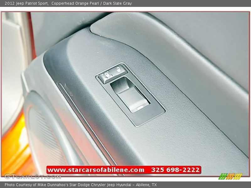 Copperhead Orange Pearl / Dark Slate Gray 2012 Jeep Patriot Sport