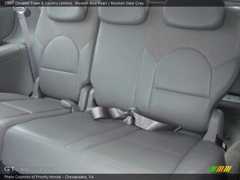 Modern Blue Pearl / Medium Slate Gray 2007 Chrysler Town & Country Limited