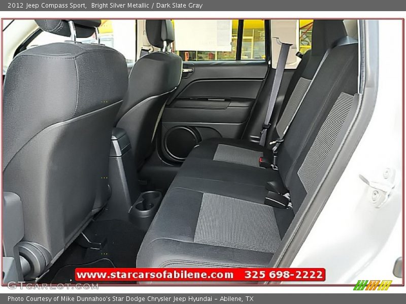 Bright Silver Metallic / Dark Slate Gray 2012 Jeep Compass Sport