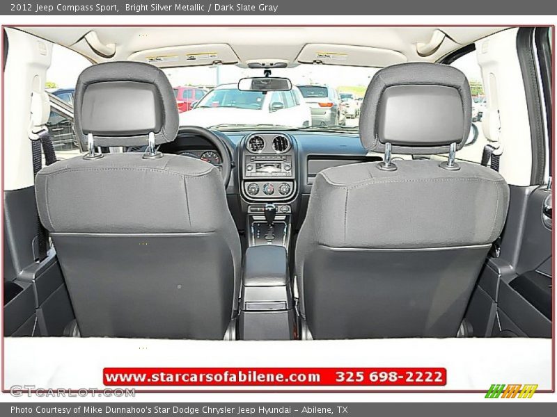 Bright Silver Metallic / Dark Slate Gray 2012 Jeep Compass Sport