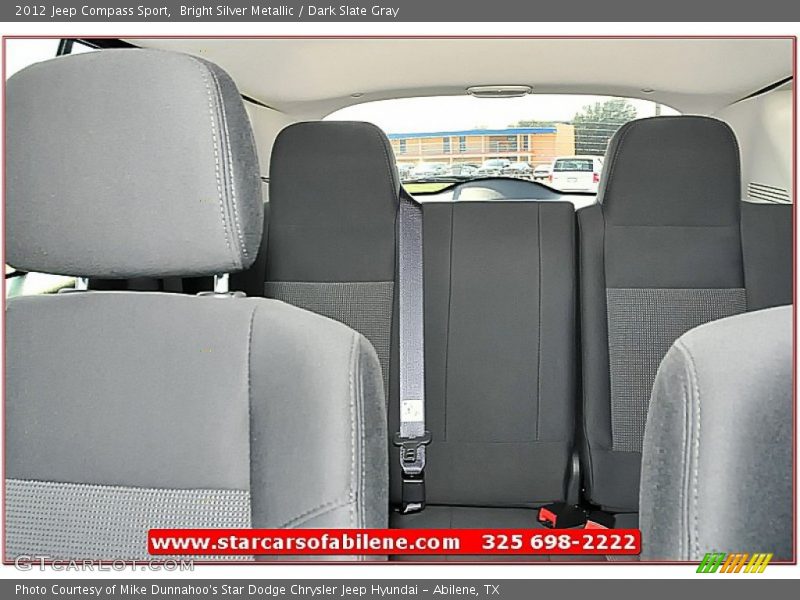 Bright Silver Metallic / Dark Slate Gray 2012 Jeep Compass Sport