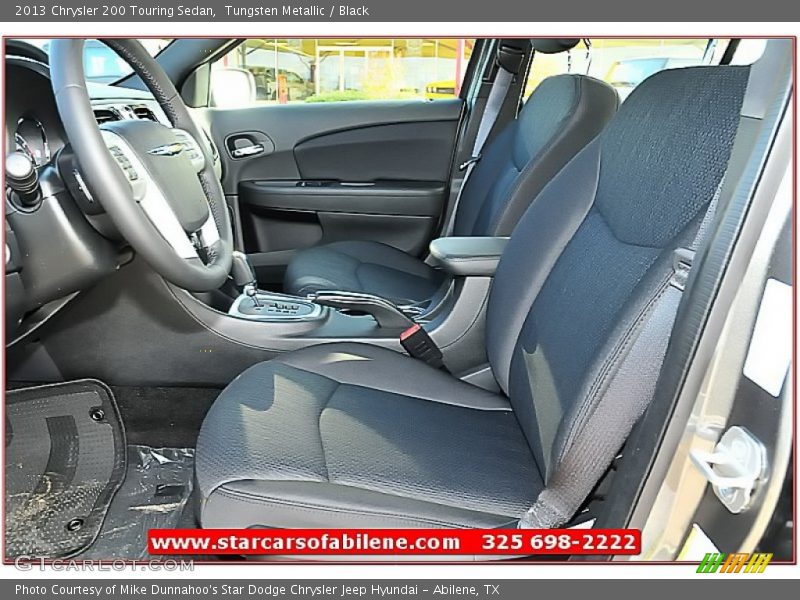 Tungsten Metallic / Black 2013 Chrysler 200 Touring Sedan
