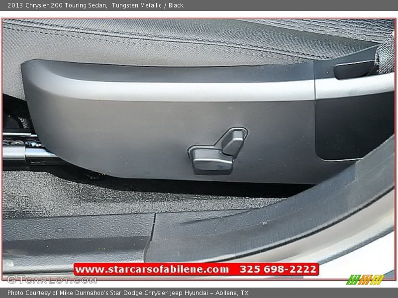 Tungsten Metallic / Black 2013 Chrysler 200 Touring Sedan