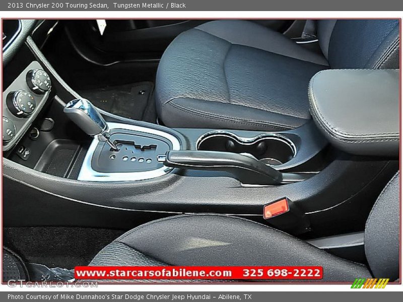Tungsten Metallic / Black 2013 Chrysler 200 Touring Sedan
