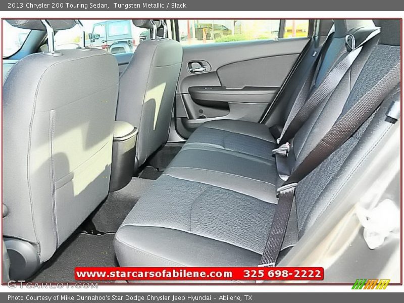 Tungsten Metallic / Black 2013 Chrysler 200 Touring Sedan