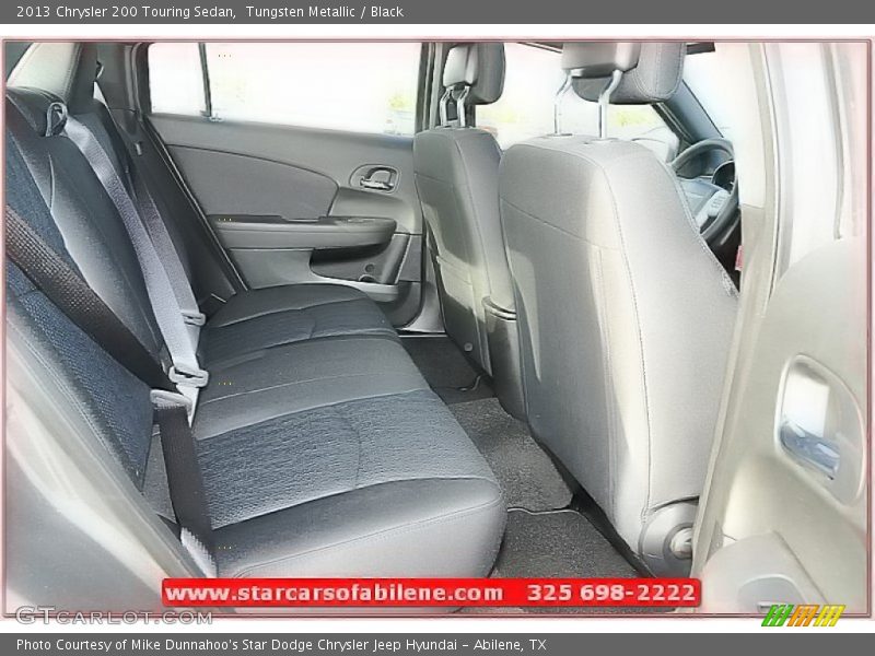 Tungsten Metallic / Black 2013 Chrysler 200 Touring Sedan