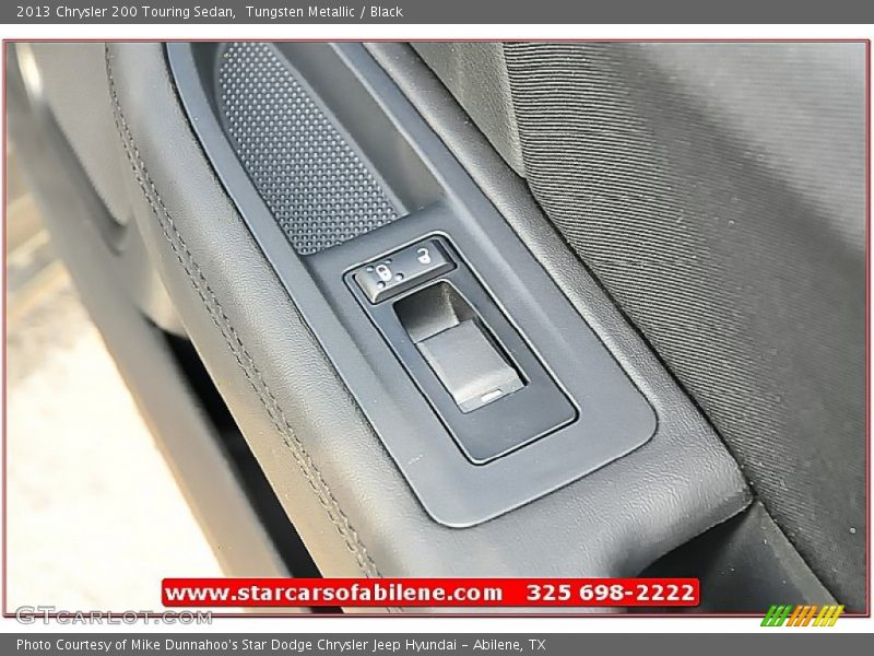 Tungsten Metallic / Black 2013 Chrysler 200 Touring Sedan