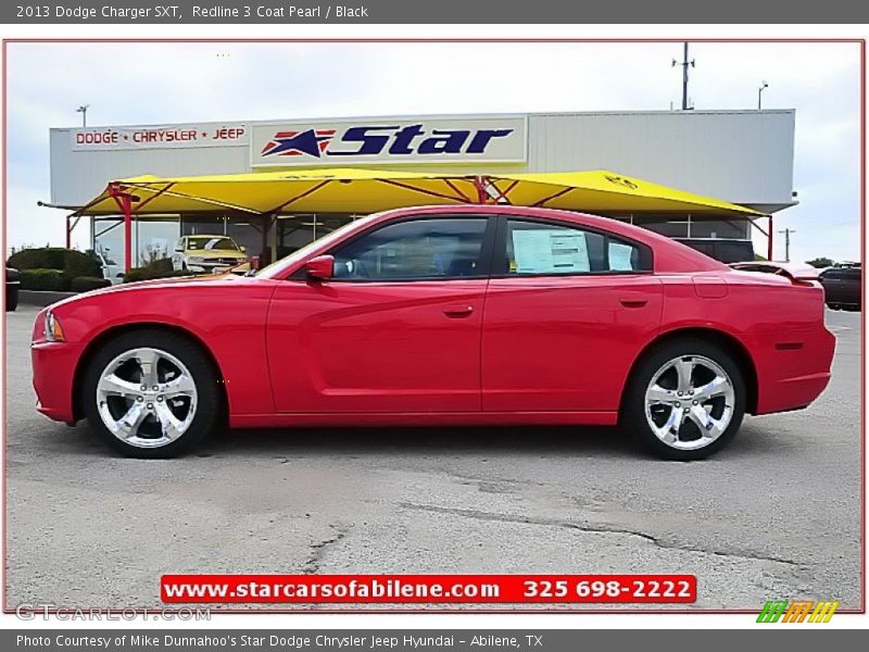 Redline 3 Coat Pearl / Black 2013 Dodge Charger SXT