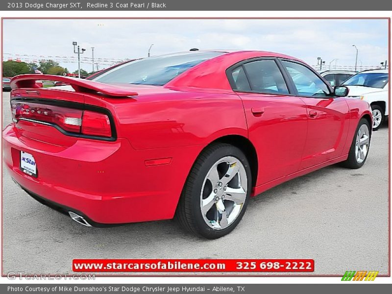 Redline 3 Coat Pearl / Black 2013 Dodge Charger SXT