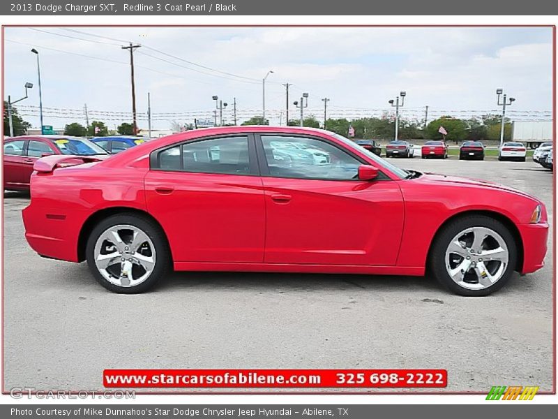 Redline 3 Coat Pearl / Black 2013 Dodge Charger SXT
