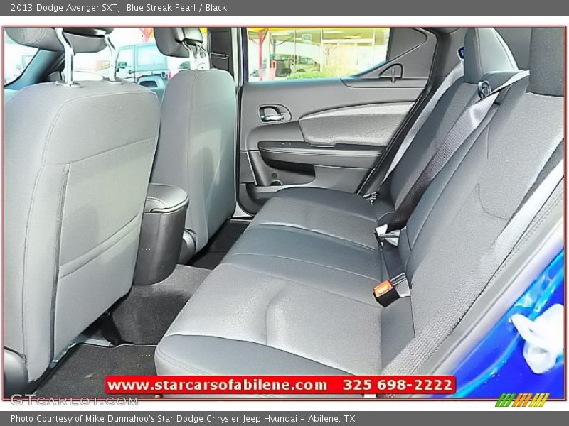 Blue Streak Pearl / Black 2013 Dodge Avenger SXT
