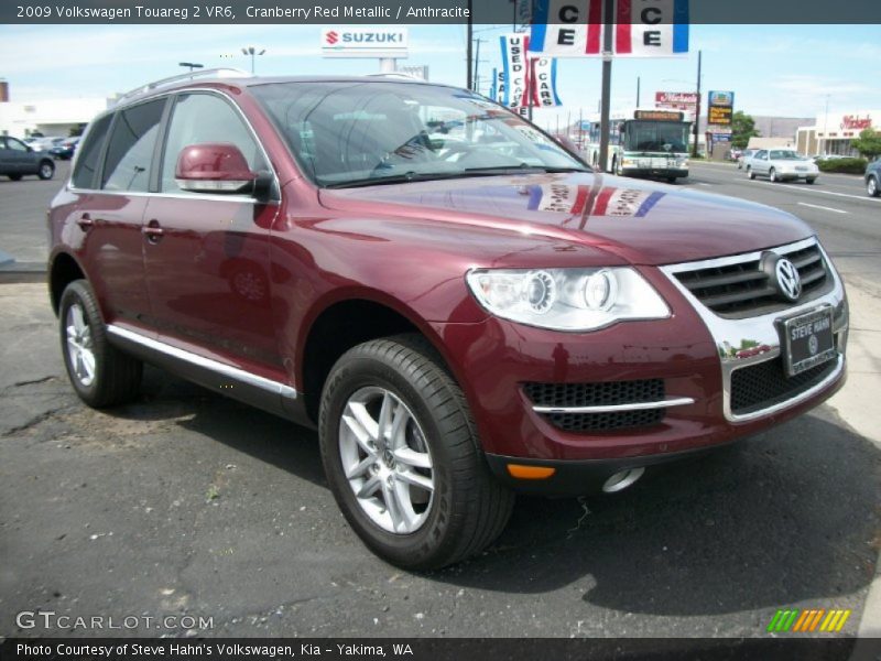 Cranberry Red Metallic / Anthracite 2009 Volkswagen Touareg 2 VR6
