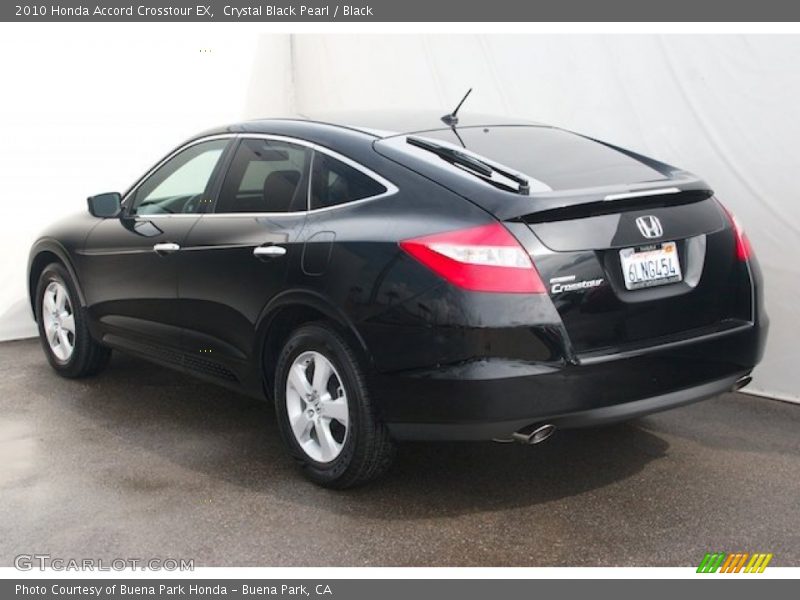 Crystal Black Pearl / Black 2010 Honda Accord Crosstour EX