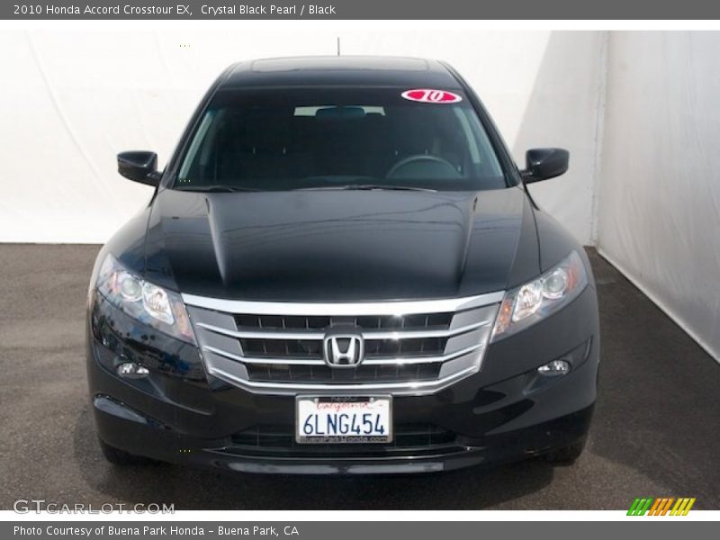 Crystal Black Pearl / Black 2010 Honda Accord Crosstour EX