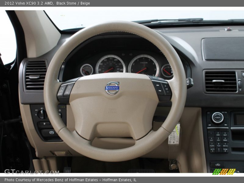 Black Stone / Beige 2012 Volvo XC90 3.2 AWD