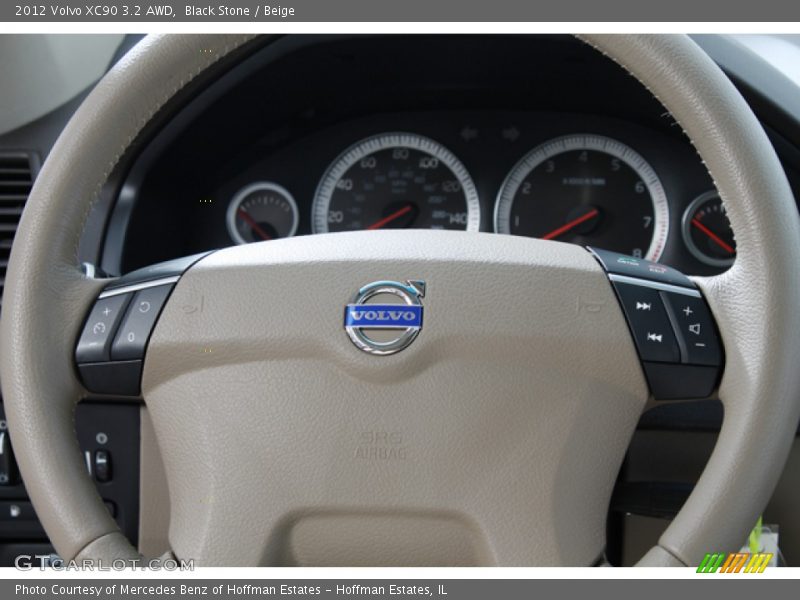 Black Stone / Beige 2012 Volvo XC90 3.2 AWD
