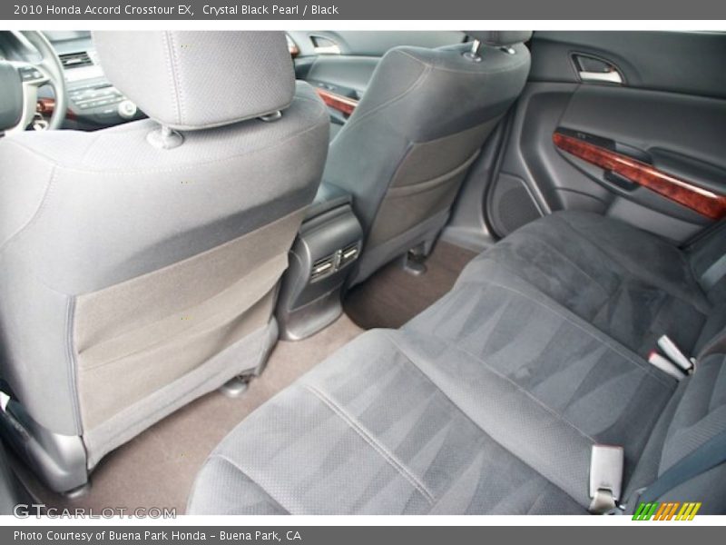 Crystal Black Pearl / Black 2010 Honda Accord Crosstour EX