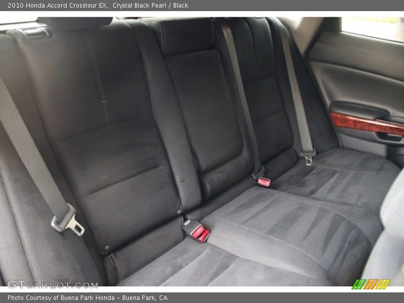 Crystal Black Pearl / Black 2010 Honda Accord Crosstour EX