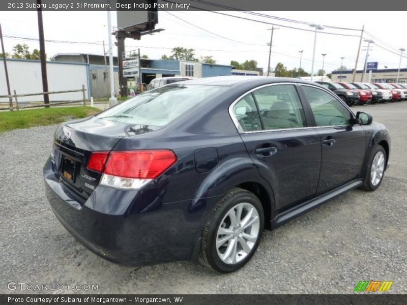 Deep Indigo Pearl / Ivory 2013 Subaru Legacy 2.5i Premium