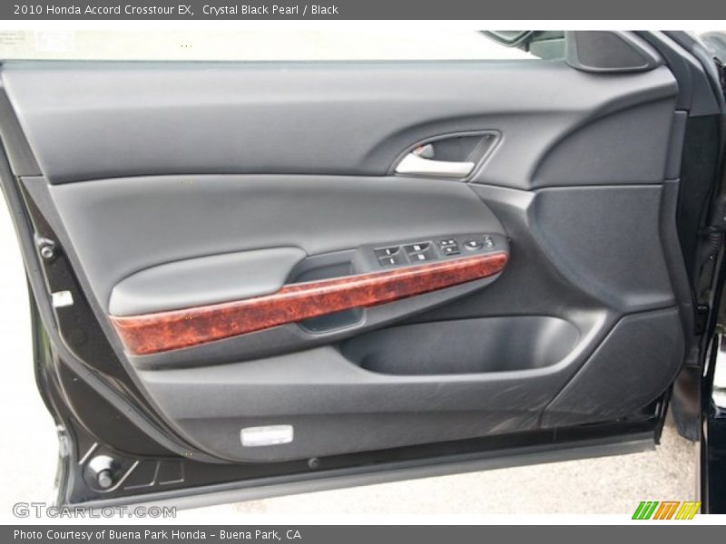 Crystal Black Pearl / Black 2010 Honda Accord Crosstour EX