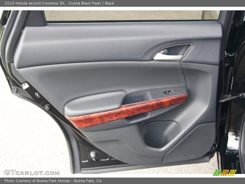 Crystal Black Pearl / Black 2010 Honda Accord Crosstour EX
