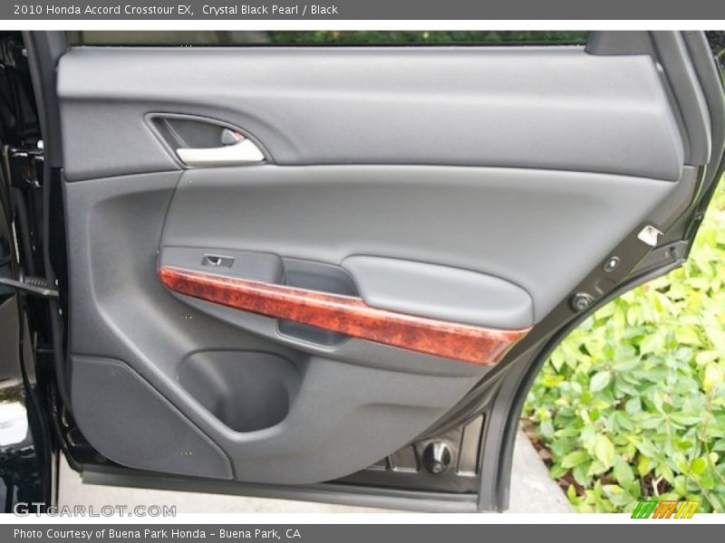 Crystal Black Pearl / Black 2010 Honda Accord Crosstour EX