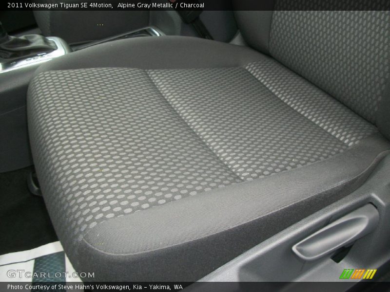 Alpine Gray Metallic / Charcoal 2011 Volkswagen Tiguan SE 4Motion
