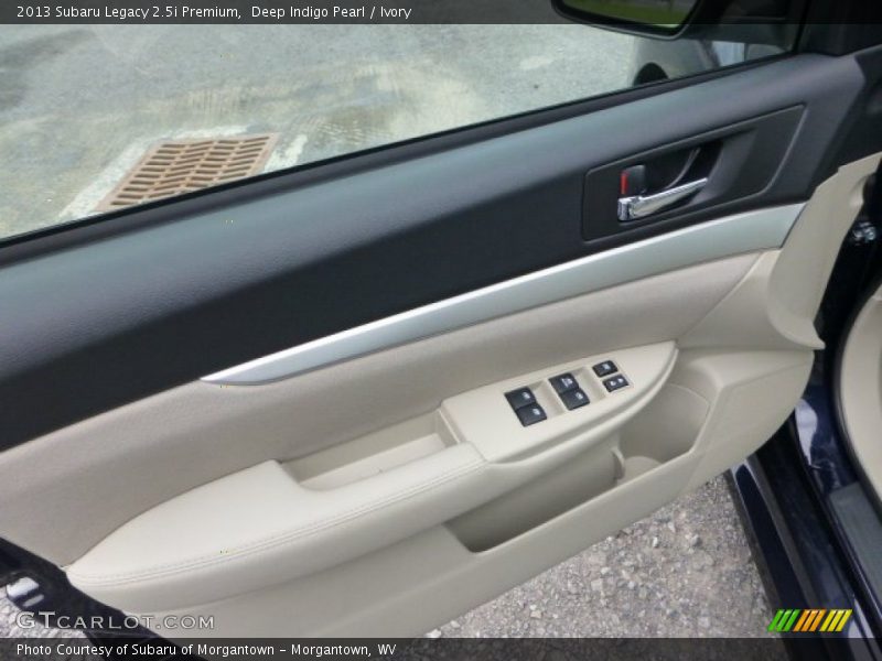 Deep Indigo Pearl / Ivory 2013 Subaru Legacy 2.5i Premium