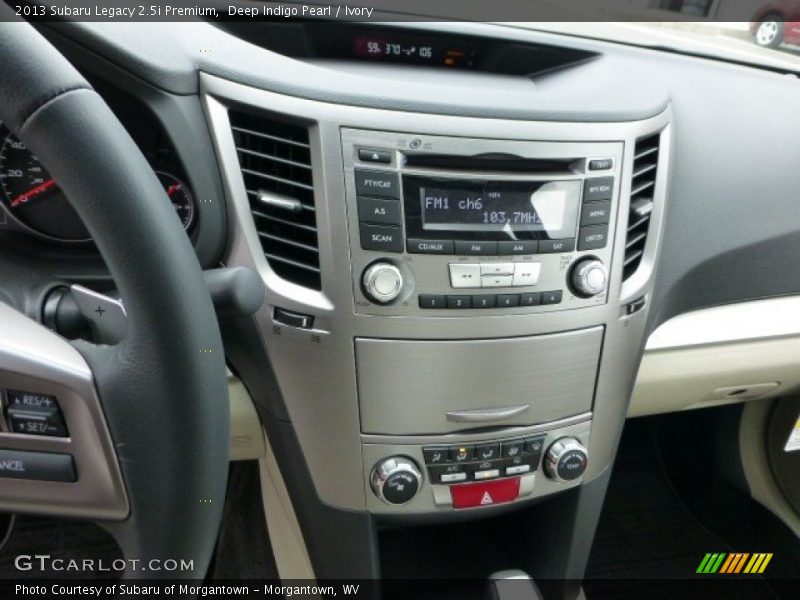 Deep Indigo Pearl / Ivory 2013 Subaru Legacy 2.5i Premium