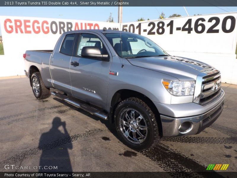 Silver Sky Metallic / Graphite 2013 Toyota Tundra TSS Double Cab 4x4