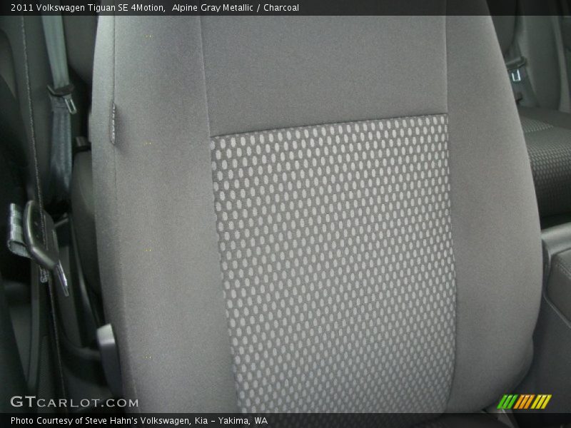 Alpine Gray Metallic / Charcoal 2011 Volkswagen Tiguan SE 4Motion