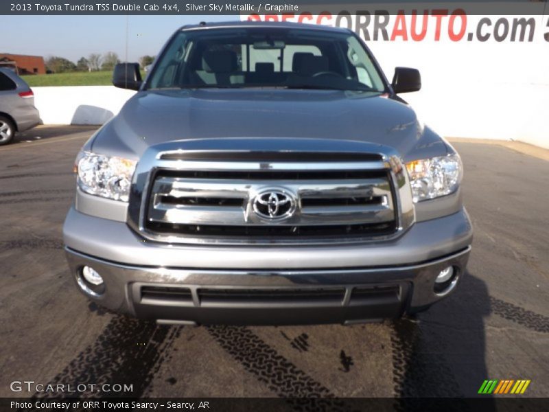 Silver Sky Metallic / Graphite 2013 Toyota Tundra TSS Double Cab 4x4