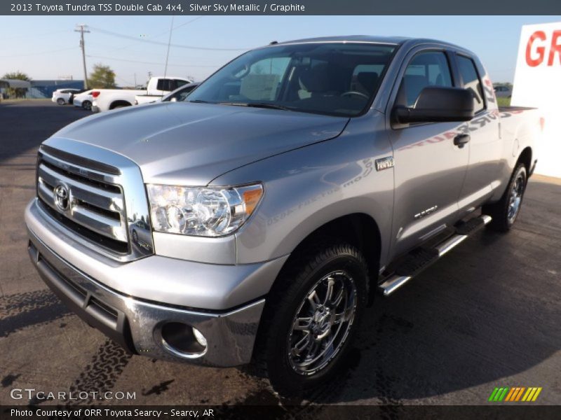 Silver Sky Metallic / Graphite 2013 Toyota Tundra TSS Double Cab 4x4