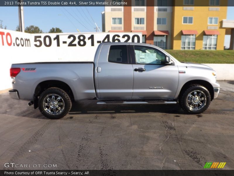 Silver Sky Metallic / Graphite 2013 Toyota Tundra TSS Double Cab 4x4
