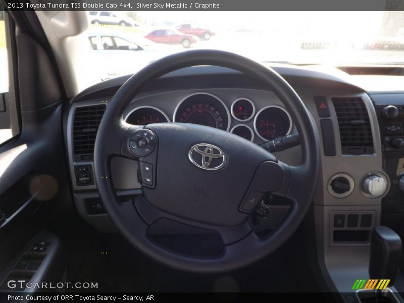 Silver Sky Metallic / Graphite 2013 Toyota Tundra TSS Double Cab 4x4