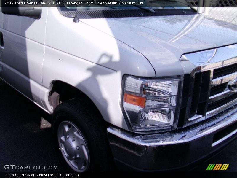 Ingot Silver Metallic / Medium Flint 2012 Ford E Series Van E350 XLT Passenger